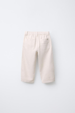 Брюки straight fit из твила