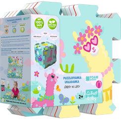 Pazl \ Puzzle \ Пазлы  Foam Puzzle - Llamas