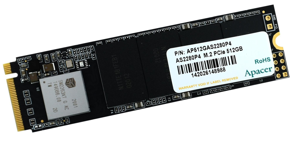 Накопитель SSD M.2 2280 Apacer AP512GAS2280P4-1