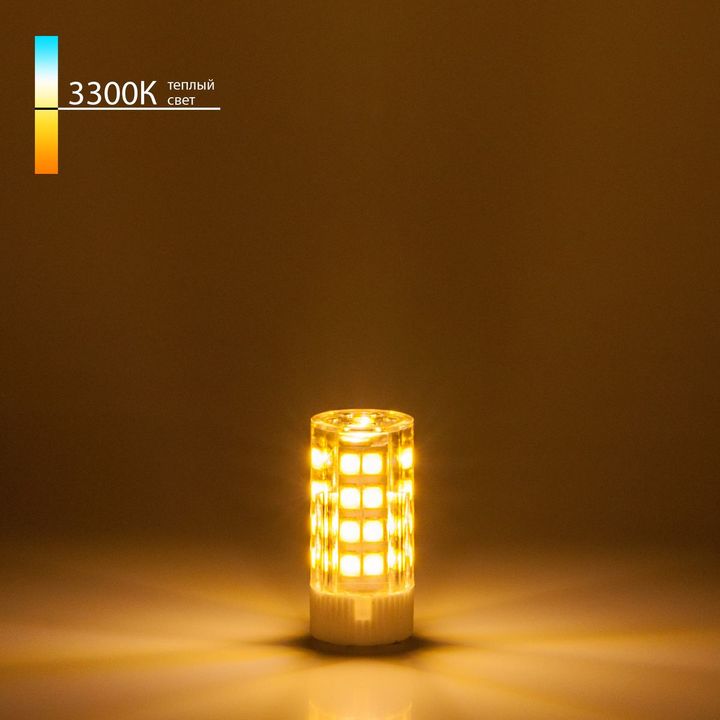 Лампа светодиодная Elektrostandard G4 7W 3300K прозрачная a049585