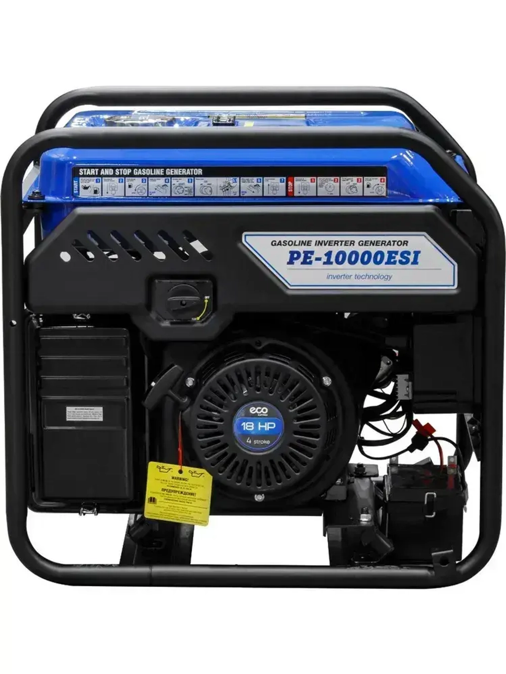 Генератор инверторный бензиновый ECO PE-10000ESI 7 кВт (EC1710-3)