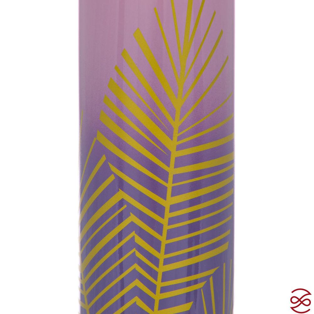 Ваза Сrystalex 24 см фиолетово розовая