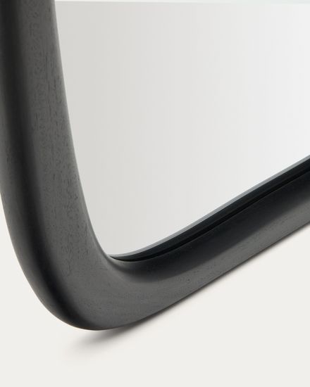 Зеркало из черного тикового дерева Alura 158 x 61 см