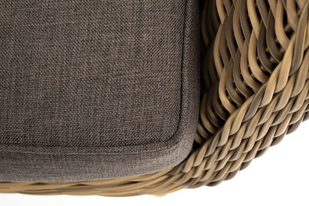 "Прованс" кресло из искусственного ротанга, цвет соломенный