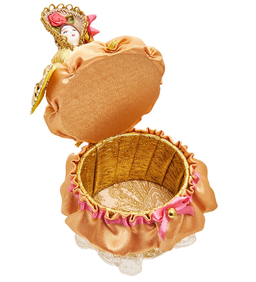 RK-733/ 4 Кукла-шкатулка «Дама с веером»