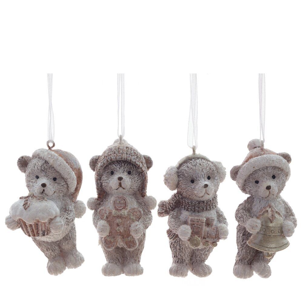 GAEM Изделие декоративное подвесное "Медвежонок", L4 W3,5 H7 см, 4в.