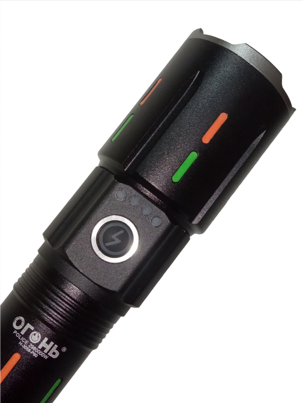 Фонарь ручной высокой яркости Огонь H-3058-P90