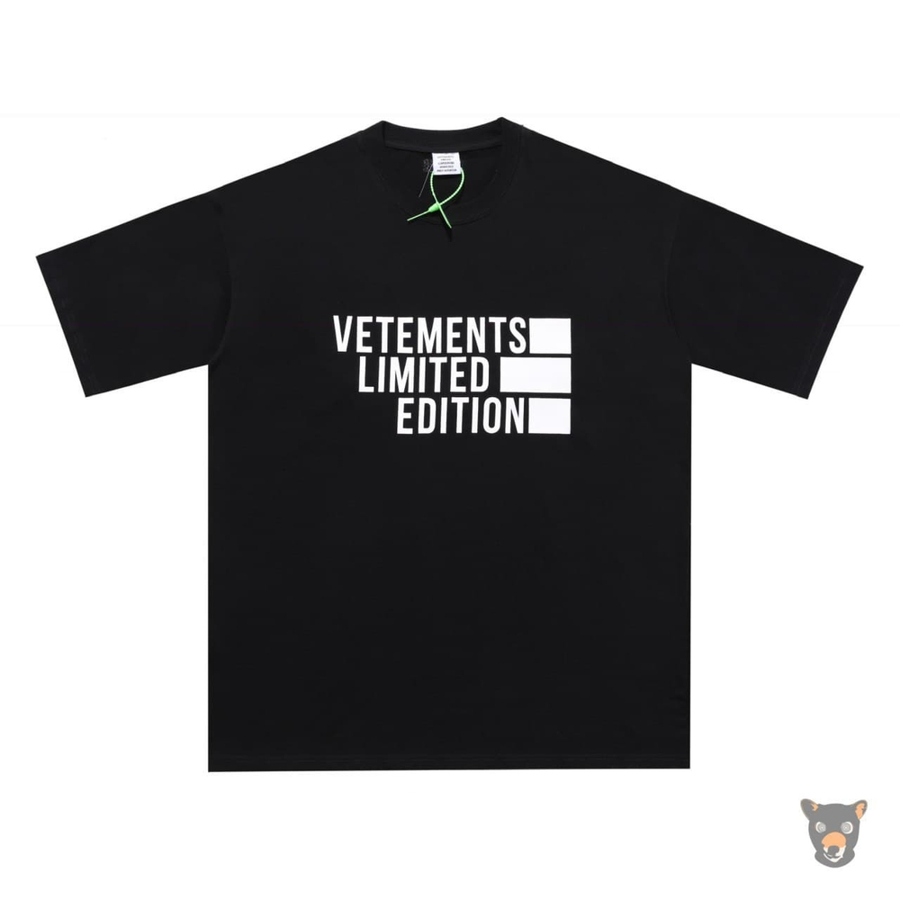 Футболка Vetements "Limited Edition" черная