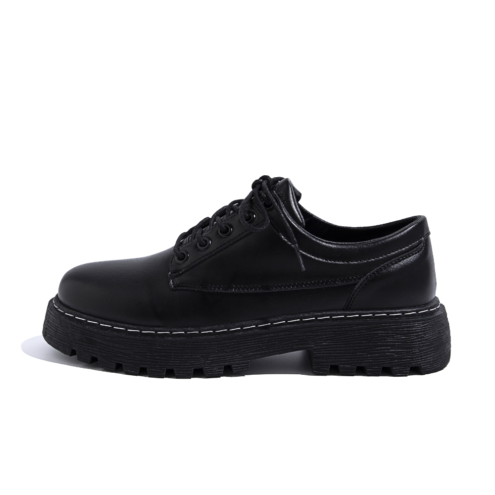HUANQIU Men"s Casual Shoes Men"s Black