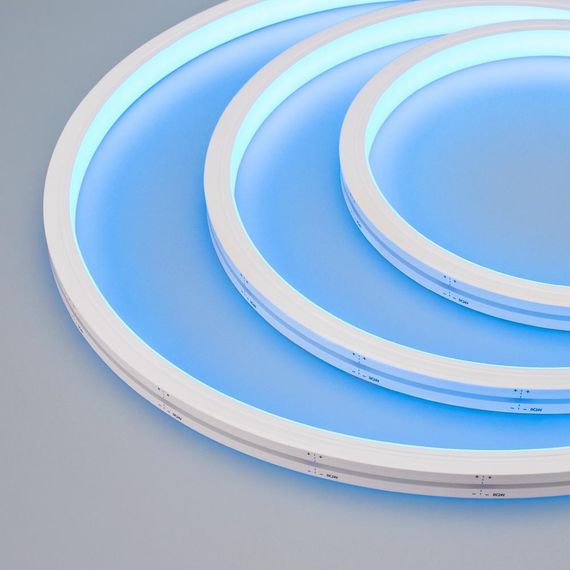 Гибкий неон Arlight 14,4W/m 192LED/m 4040SMD разноцветный/дневной белый 5M ARL-Moonlight-1213-Top 24V RGB-Day 029808