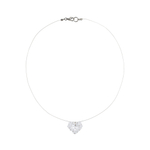 MINI LOVERS necklace WHITE
