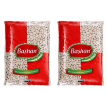 Фасоль белая Bashan Dermason 9 мм 1 кг, 2 шт