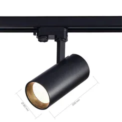 ST661.436.30 Св-к трек. Черный LED 1*30W 3000K 2 400Lm Ra>90 38° IP20 L170xW80xH245 165-265V ТРЭЙС