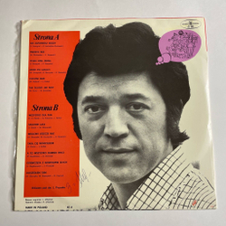 Винтажная виниловая пластинка LP Jerzy Polomski Nie Zapomnisz Nigdy (Польша 1972)