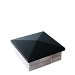 Колпак полимеркомпозитный Bonamono 400*400 (1,5 кирпича) черный