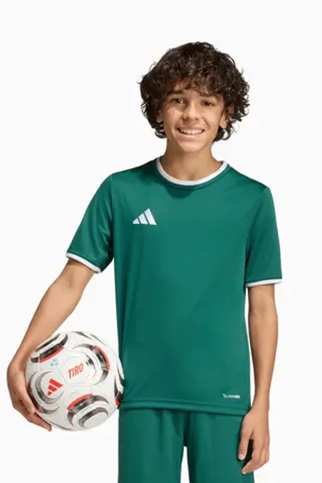 Футболка adidas Entrada 26 Junior - зеленый