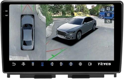 Магнитола для Lada Iskra 2025+ (штатная КЗВ) - Teyes CC3-2K-360 монитор 10.36" 2K QLED на Android 10, Быстрая, CarPlay, 4G SIM-слот, 4 камеры в комплекте
