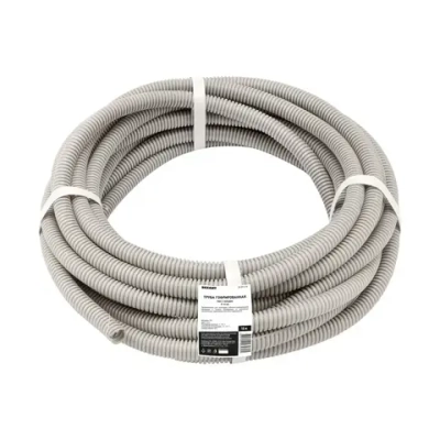 Гофра для проводов и кабеля, труба гофрированная с зондом Rexant, 10 м