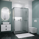 Душевой уголок Grossman Style 100х70 120.K33.05.1070.10.02 профиль Хром стекло шиншилла