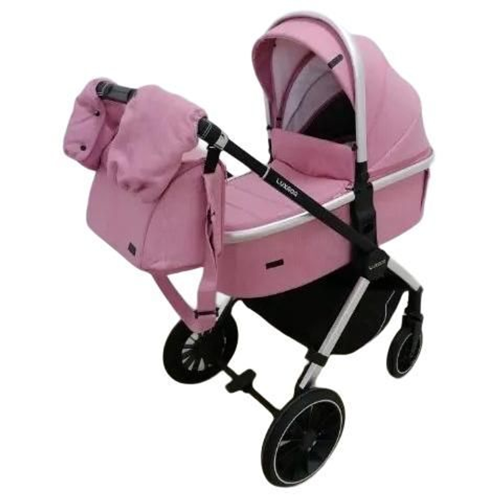 Детская модульная 2в1 коляска Luxmom 750, / выдвижная ручка /цвета