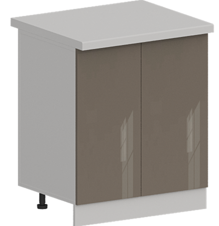 Кухня Модуль ШН 700 Графит / Капучино