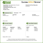 California Gold Nutrition, Sport, моногидрат креатина, без добавок, 454 г (1 фунт)