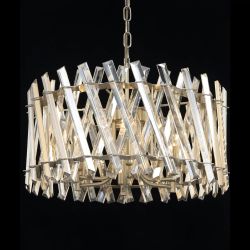 Citilux Ингвар CL334263 Люстра подвесная хрустальная Бронза