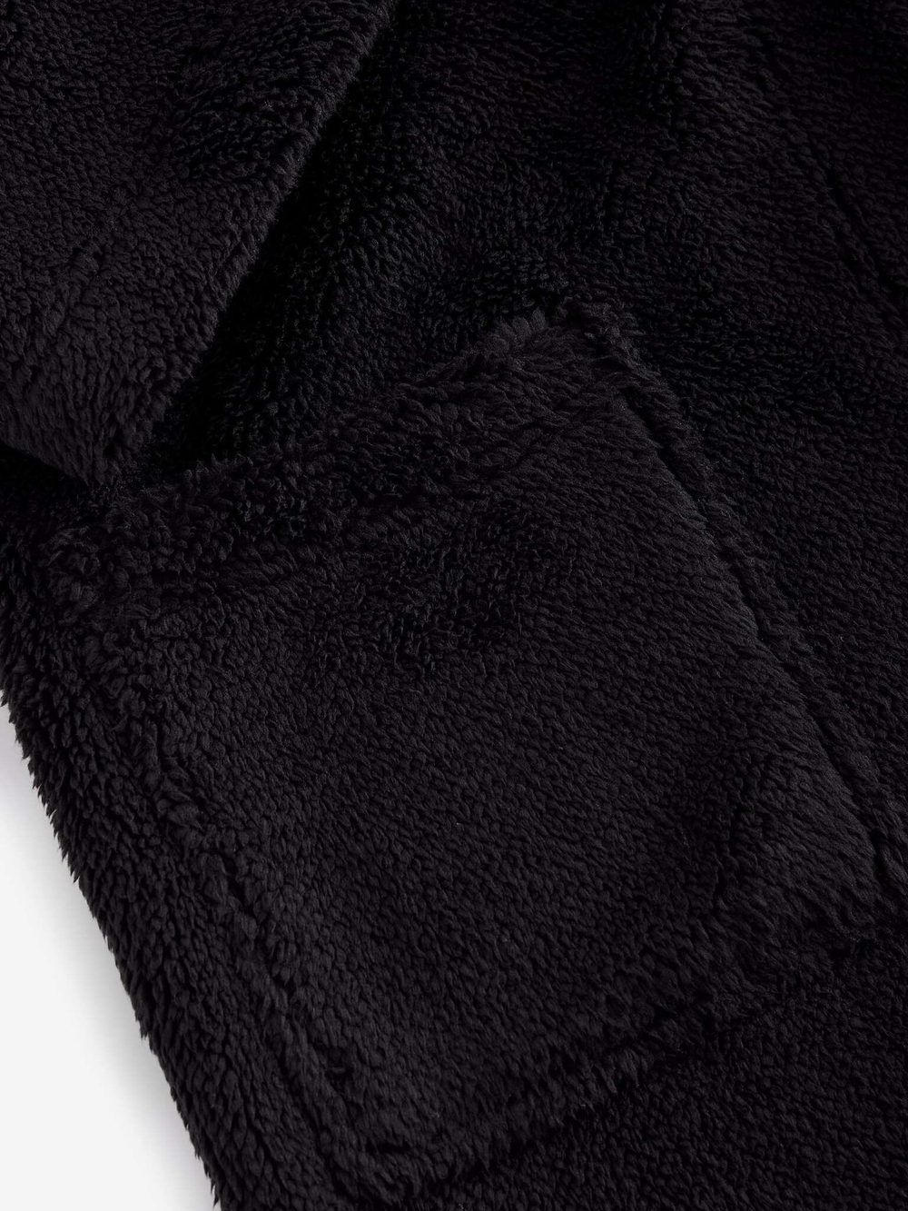 Халат флисовый для мальчика Next N23-827, Черный