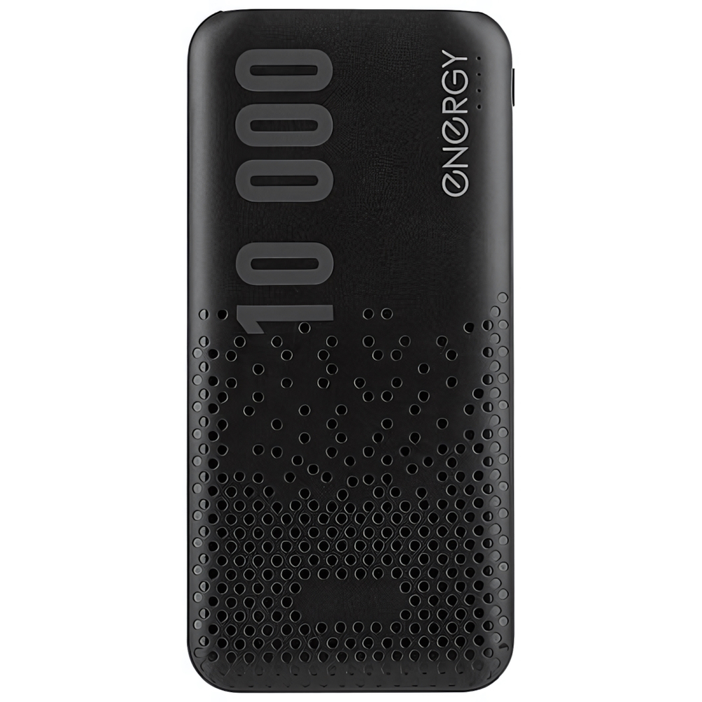 Внешний аккумулятор ENERGY POWER BANK 10000-2В TRAVEL, вход：5В/2.1A Type-C / 5В/2.1A Micro USB