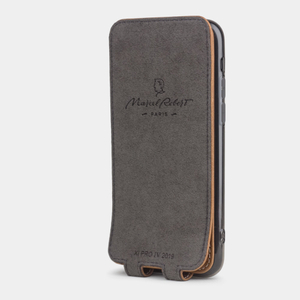 Чехол для iPhone 11 Pro Max из натуральной кожи теленка, цвета винтаж