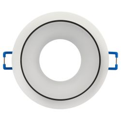 Встраиваемый светильник декоративный ЭРА DK95 WH MR16 GU5.3 белый | Декоративные встраиваемые светильники