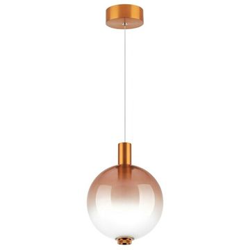 Подвес 6W 3000K 805402 красное золото/коньячный Colore Lightstar