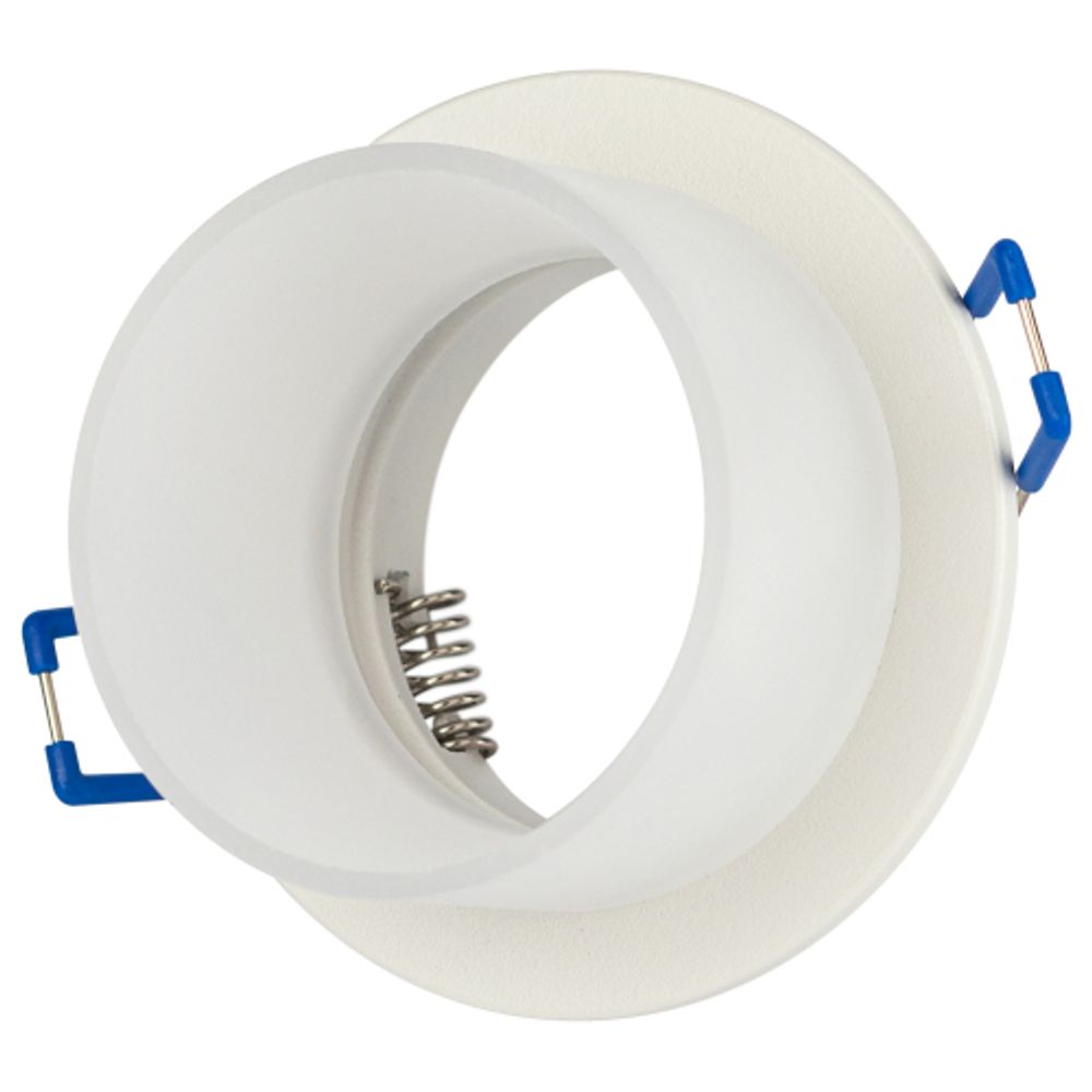 Встраиваемый светильник декоративный ЭРА DK106 WH MR16 GU5.3 белый | Декоративные встраиваемые светильники