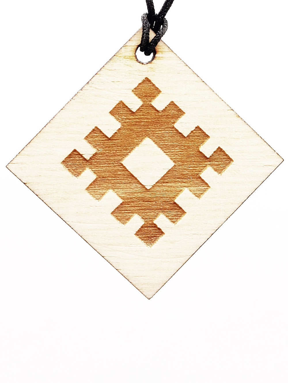 Деревянный славянский оберег Репейник удачи