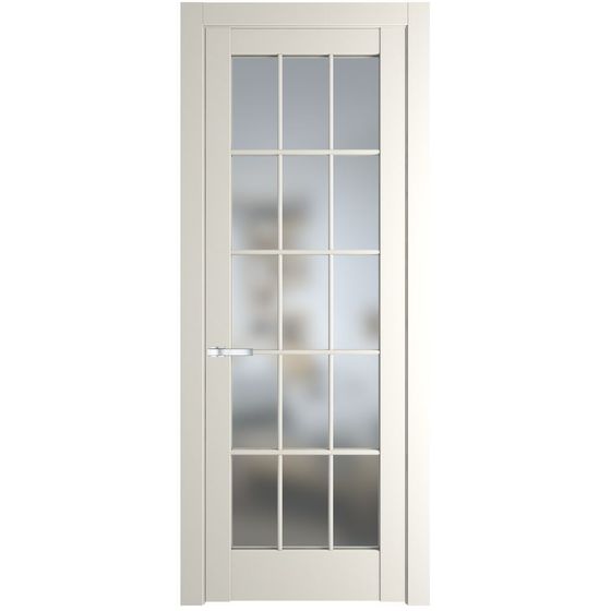 Межкомнатная дверь эмаль Profil Doors 3.1.2 (р.15) PD перламутр белый стекло матовое