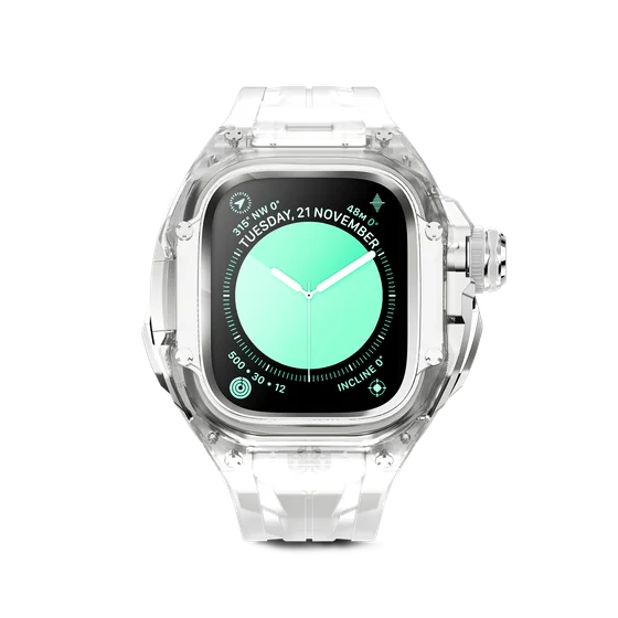 Корпус для Apple Watch - RSTRIII49 - CRYSTAL STEEL