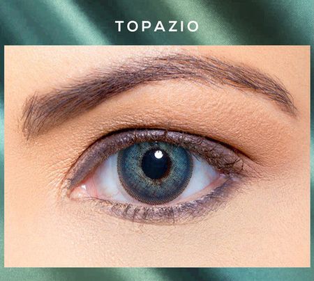 Голубые линзы Solótica® Solflex NC - Topazio