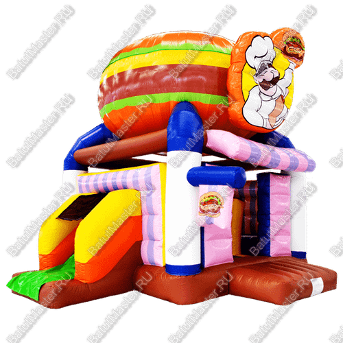 Коммерческий надувной батут "Бистро"