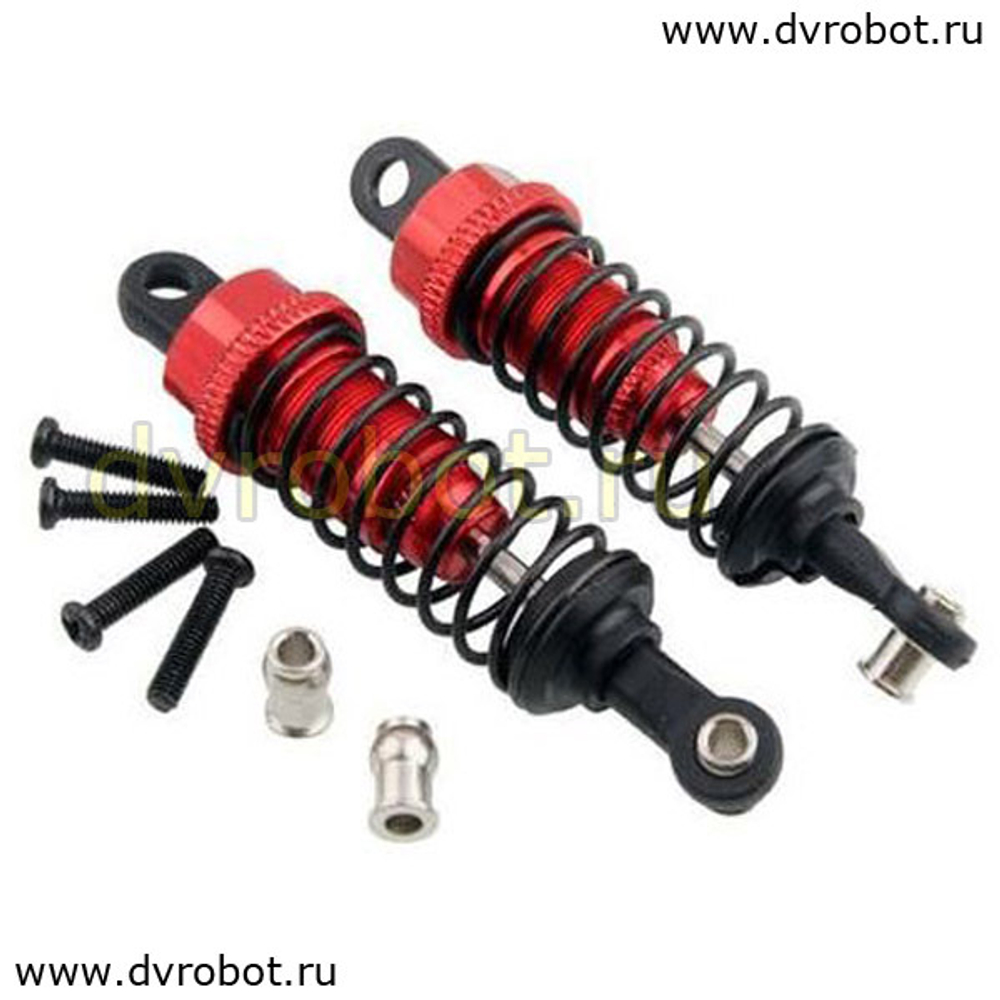 Амортизаторы красные WLToys A9(4,5,6,7)9/K929-перед/зад