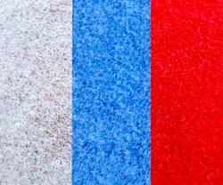 Разбег для двойного минитрампа и опорного прыжка 25х1х25мм. - голубой