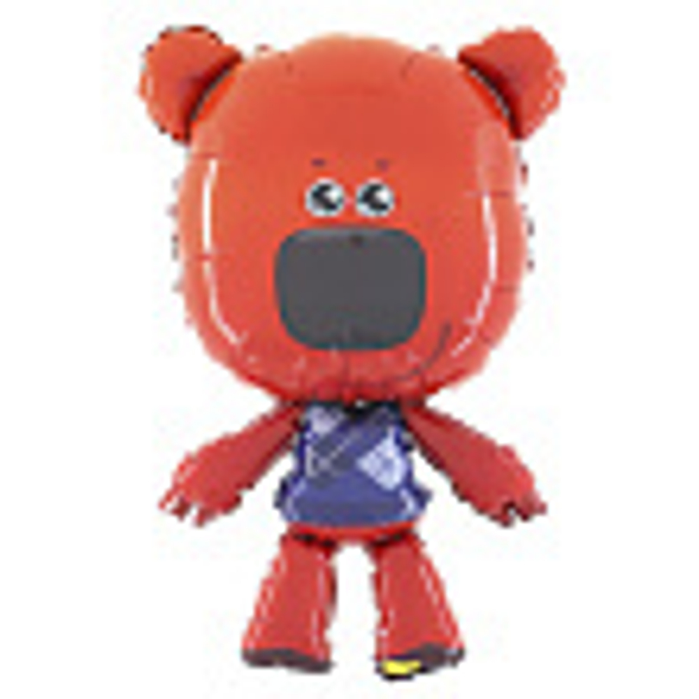 Ми-Ми-Мишки Кеша фигура / MIMIMISHKI-KESHA BRAVO / 1 шт /, Фольгированный шар Д011