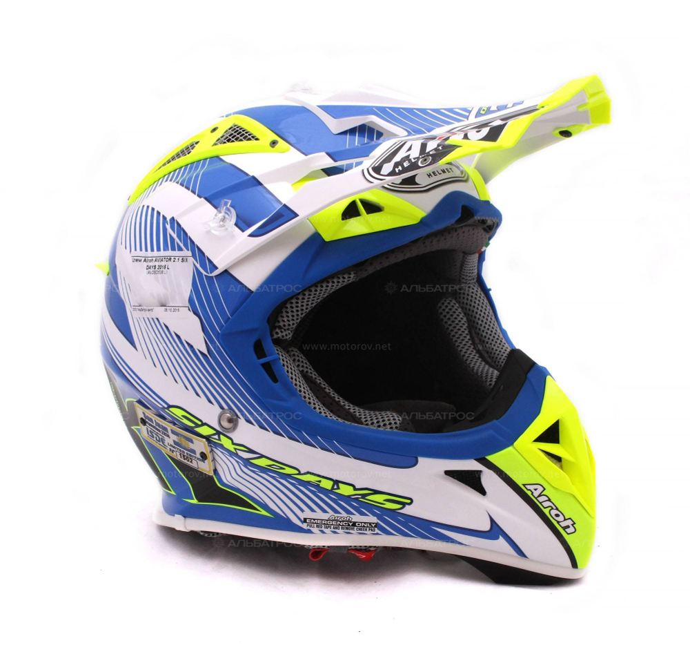 Мотошлем Airoh Aviator 2.1 Six Days 2015