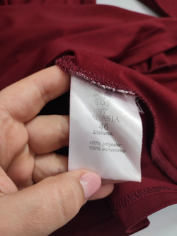 Блузка Acasta бордо 46 размер