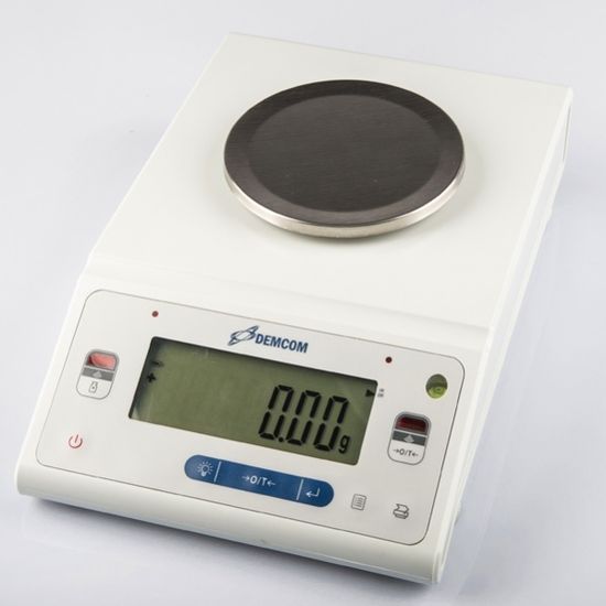 Лабораторные весы DEMCOM DL-212 с гирей