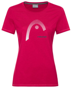 Женская теннисная футболка Head Club Lara T-Shirt - Розовый