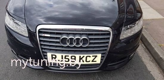 Реснички на фары для Audi A6 C6