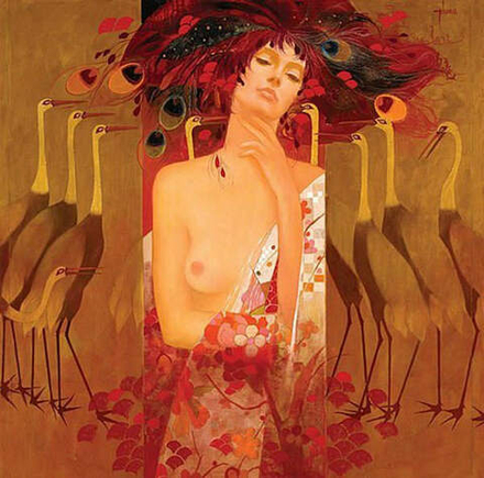 Felix Mas (род. 1935) - эротическое искусство испанского художника