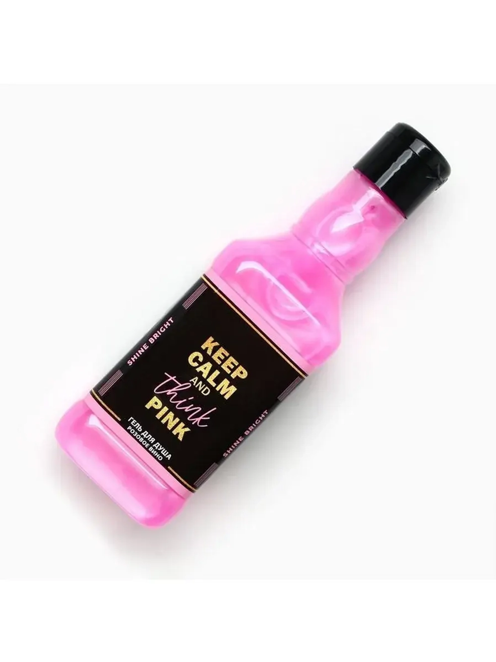 Гель для душа виски Keep calm and think pink, 250 мл, аромат