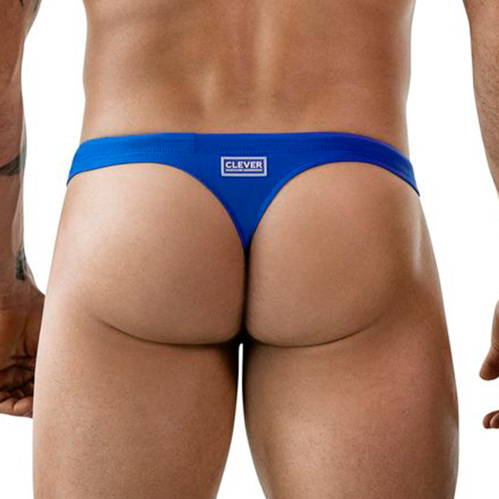 Мужские плавки синие Clever Moda VALLARTA SWIMSUIT THONG 184107