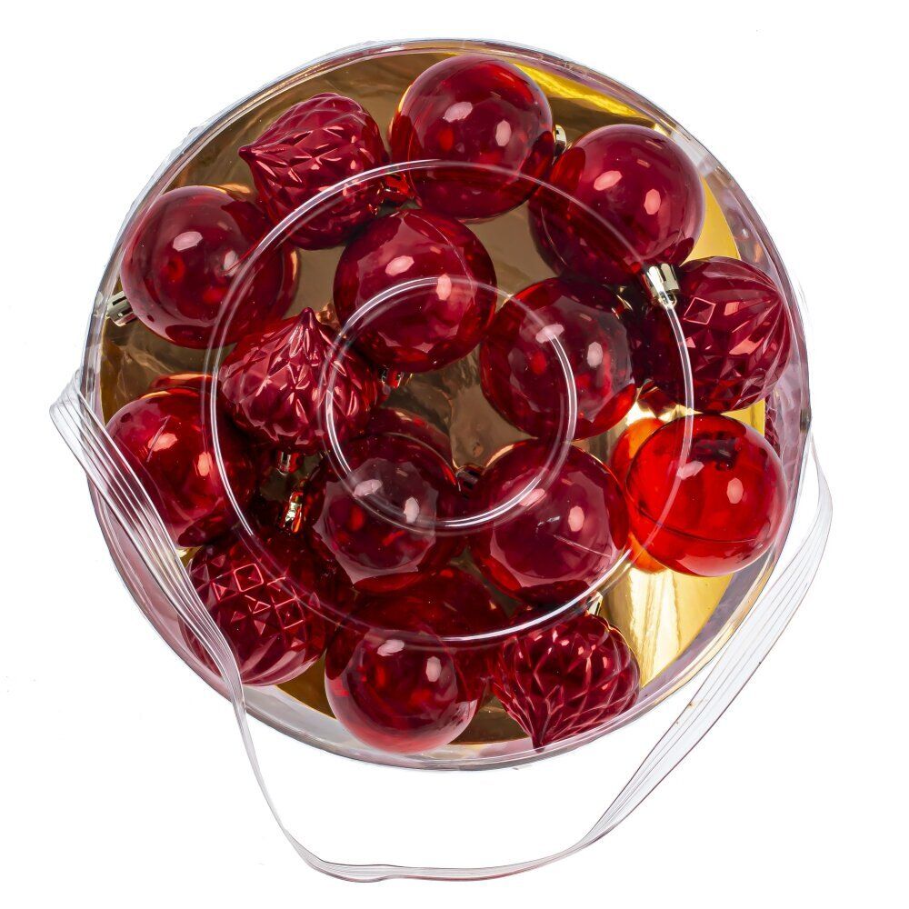 GAEM Набор из 56шт Украшение новогоднее "Шар", L21 W21 H37 см